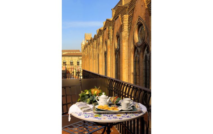 Premium doppelzimmer mit terrasse art hotel commercianti bologna Premium doppelzimmer mit terrasse art hotel commercianti bologna