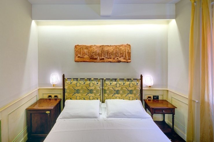 Klassisches doppelzimmer art hotel commercianti bologna Klassisches doppelzimmer art hotel commercianti bologna