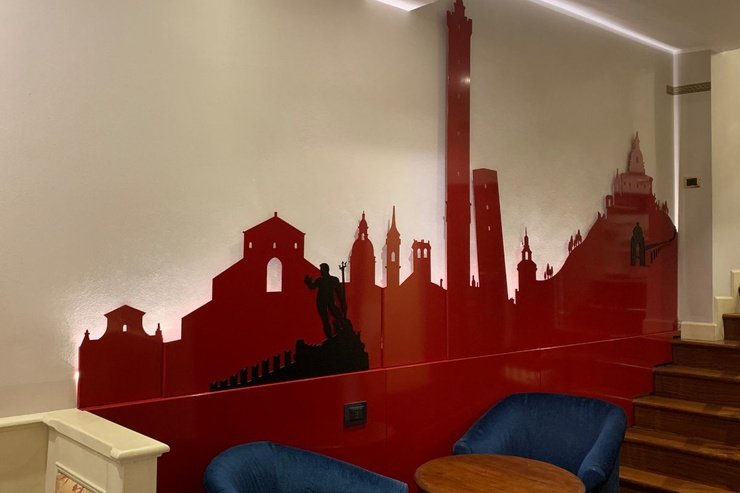Klassisches doppelzimmer art hotel commercianti bologna Klassisches doppelzimmer art hotel commercianti bologna