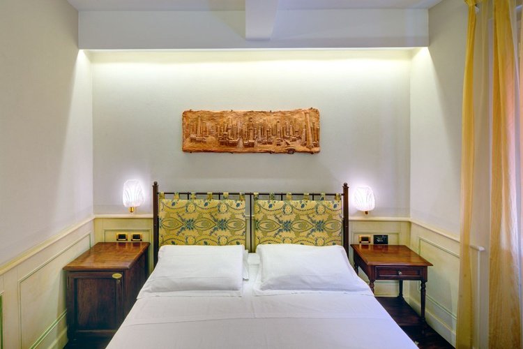 Klassisches doppelzimmer art hotel commercianti bologna Klassisches doppelzimmer art hotel commercianti bologna