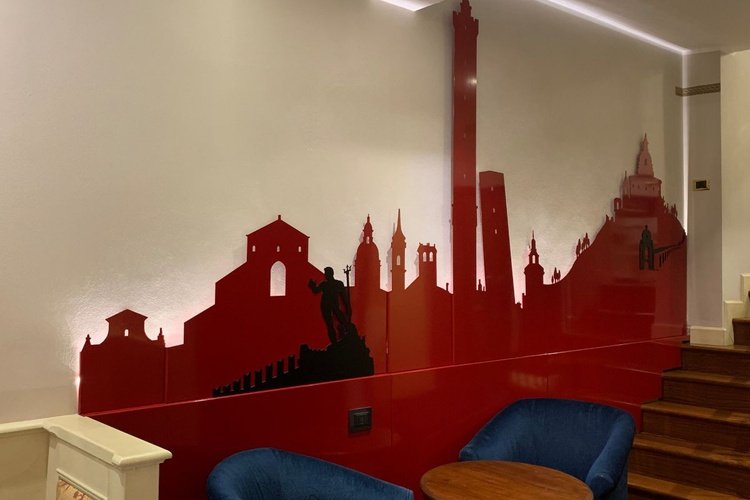 Klassisches doppelzimmer art hotel commercianti bologna Klassisches doppelzimmer art hotel commercianti bologna