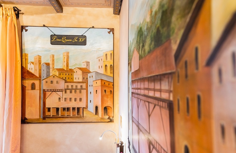 Deluxe doppelzimmer mit terrasse  Art Hotel Commercianti Bologna