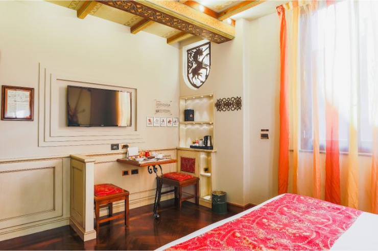 Premium doppelzimmer Art Hotel Commercianti Bologna Premium doppelzimmer Art Hotel Commercianti Bologna
