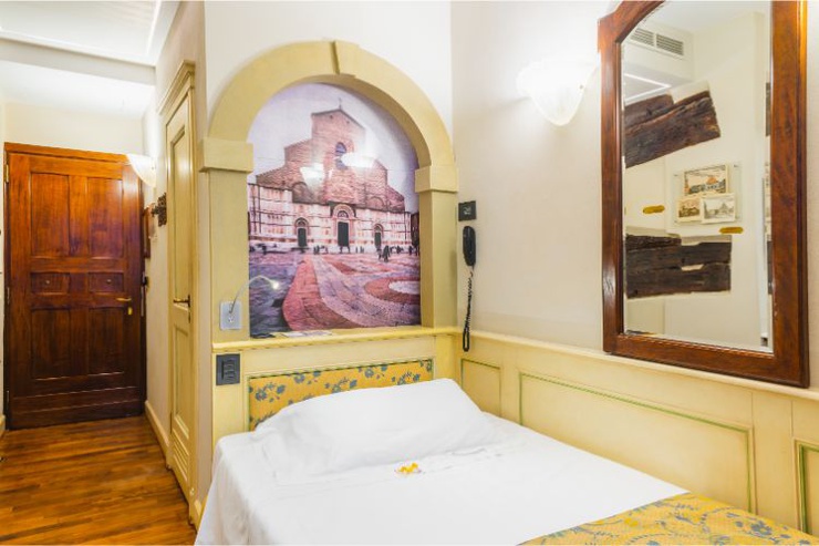 Einzelzimmer Art Hotel Commercianti Bologna Einzelzimmer Art Hotel Commercianti Bologna